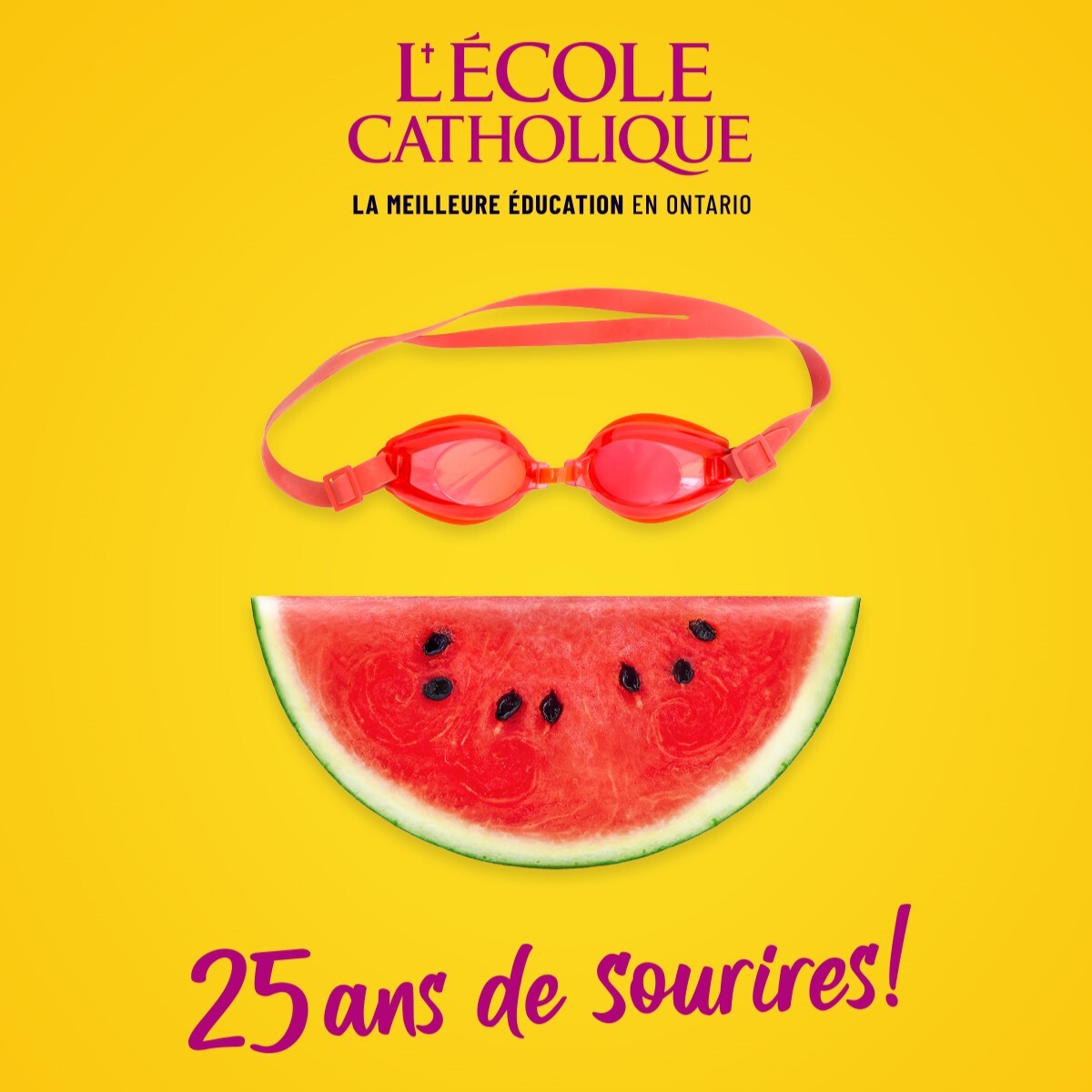 25 ans de sourire
